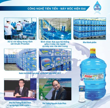 Hân hạnh là nước uống chính thức của Hội nghị Cấp Cao APEC 2017 tại Việt Nam